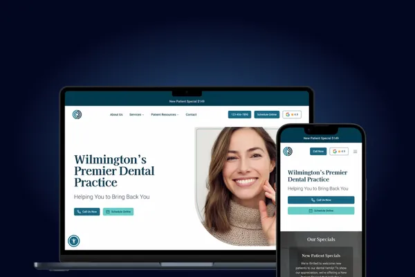 Dental Marketing Website Platform